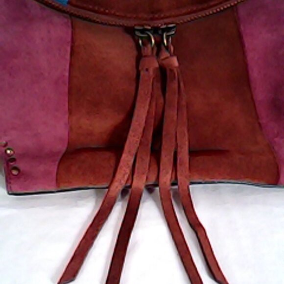 The Sak Silverlake Purse Crossbody Leather Adjustable Strap Patchwork Suede - Picture 7 of 7
